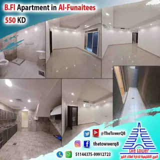 للإيجار شقة في الفنيطيس